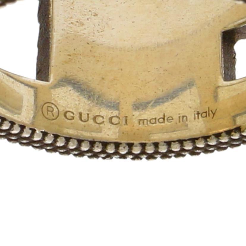 GUCCI グッチ/スクエアGリング/551917//YBC551917001018/ABランク/75