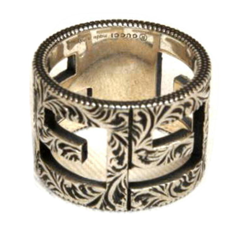 GUCCI グッチ/スクエアG925シルバーリング//☆1965MI/ABランク/92