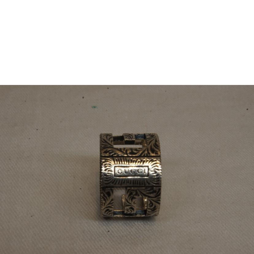 GUCCI グッチ/スクエアG925シルバーリング//☆1965MI/ABランク/92