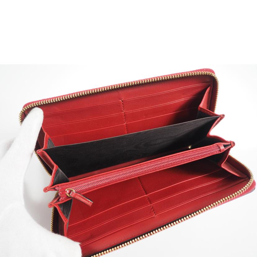 GUCCI グッチ/ニムフェア ラウンドジップ 長財布/453158//493075/Bランク/79