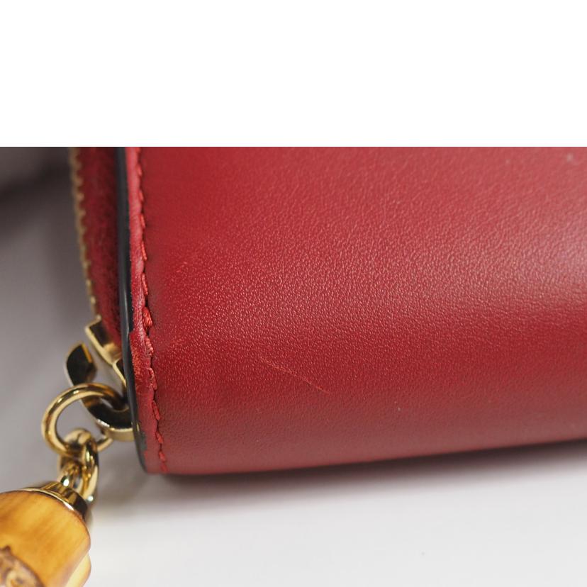 GUCCI グッチ/ニムフェア ラウンドジップ 長財布/453158//493075/Bランク/79