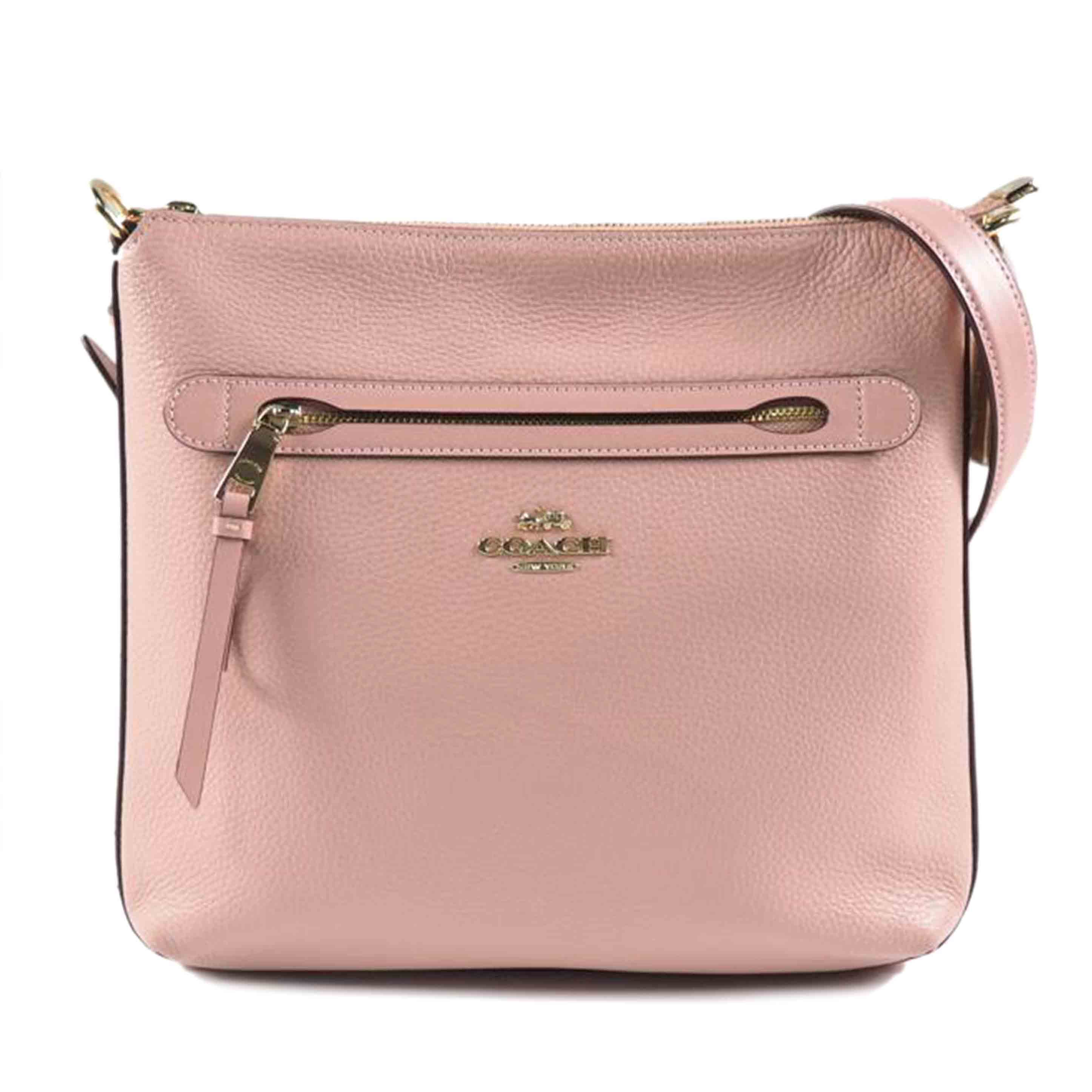 COACH コーチ/クロスボディショルダー/ペブルドレザー/ピンク/F34823//ABランク/79