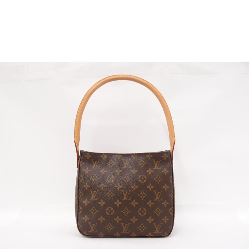 LOUIS VUITTON ルイヴィトン ルイ・ヴィトン ビトン ショルダーバッグ ハンドバッグ ブラウン レディース 定番 人気 LV 肩がけ/ルーピングMM/モノグラム/M51146//FL0***/Aランク/69