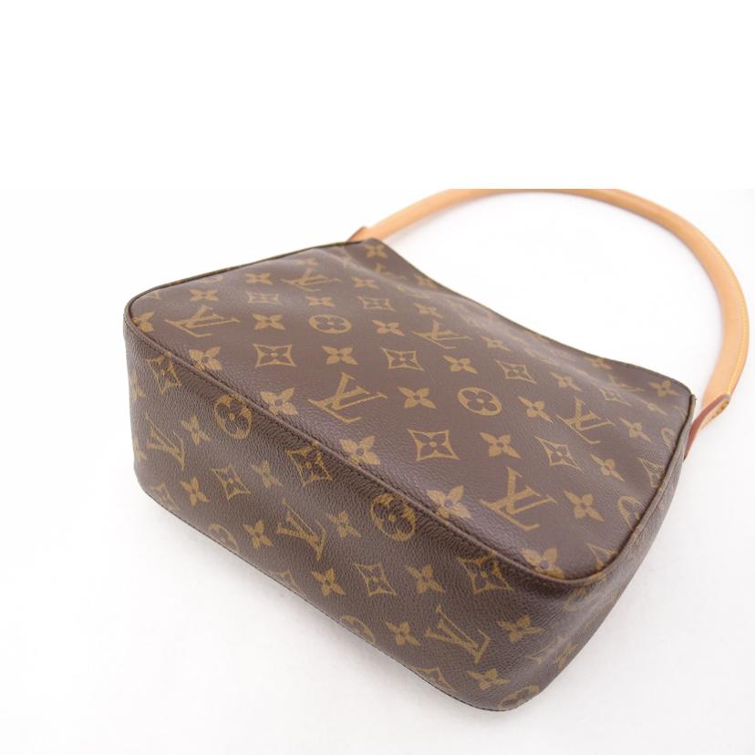 LOUIS VUITTON ルイヴィトン ルイ・ヴィトン ビトン ショルダーバッグ ハンドバッグ ブラウン レディース 定番 人気 LV 肩がけ/ルーピングMM/モノグラム/M51146//FL0***/Aランク/69