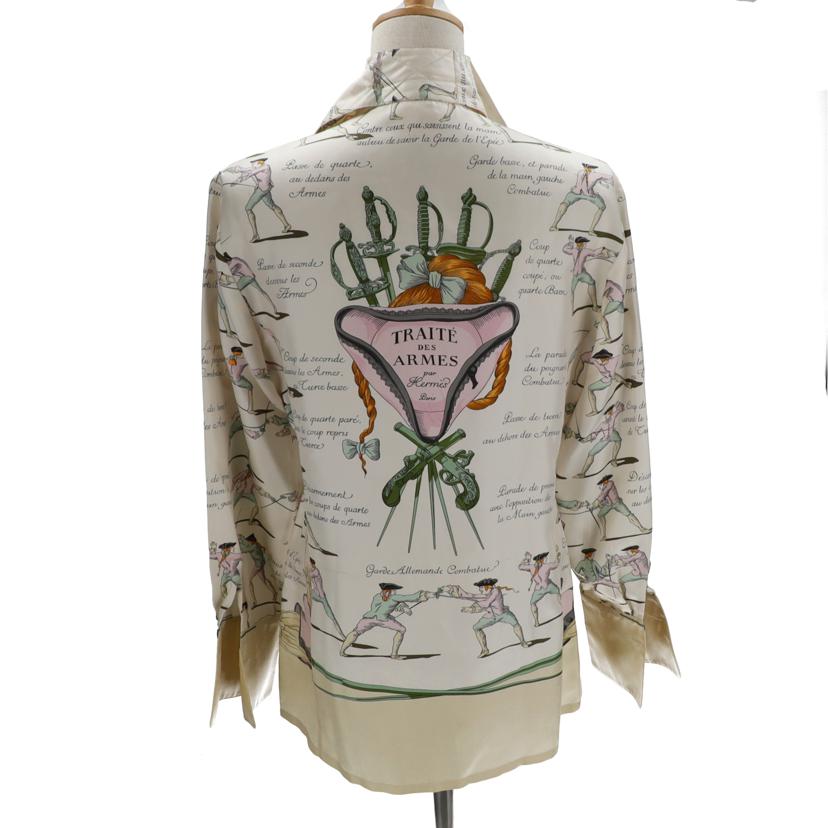 HERMES エルメス HERMES シルクブラウス レディース/HERMES シルクブラウス//Bランク/75