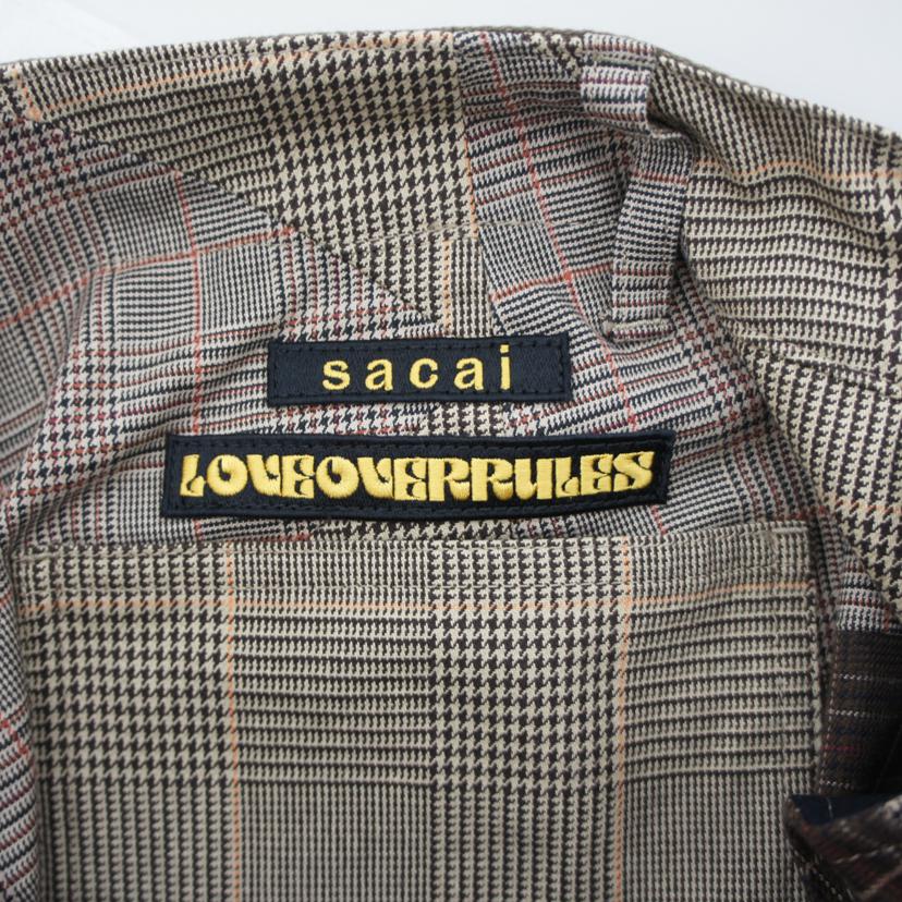 sacai サカイ sacai パッチワーク/SACAI パッチワークショートパンツ/21-02485M//Aランク/37