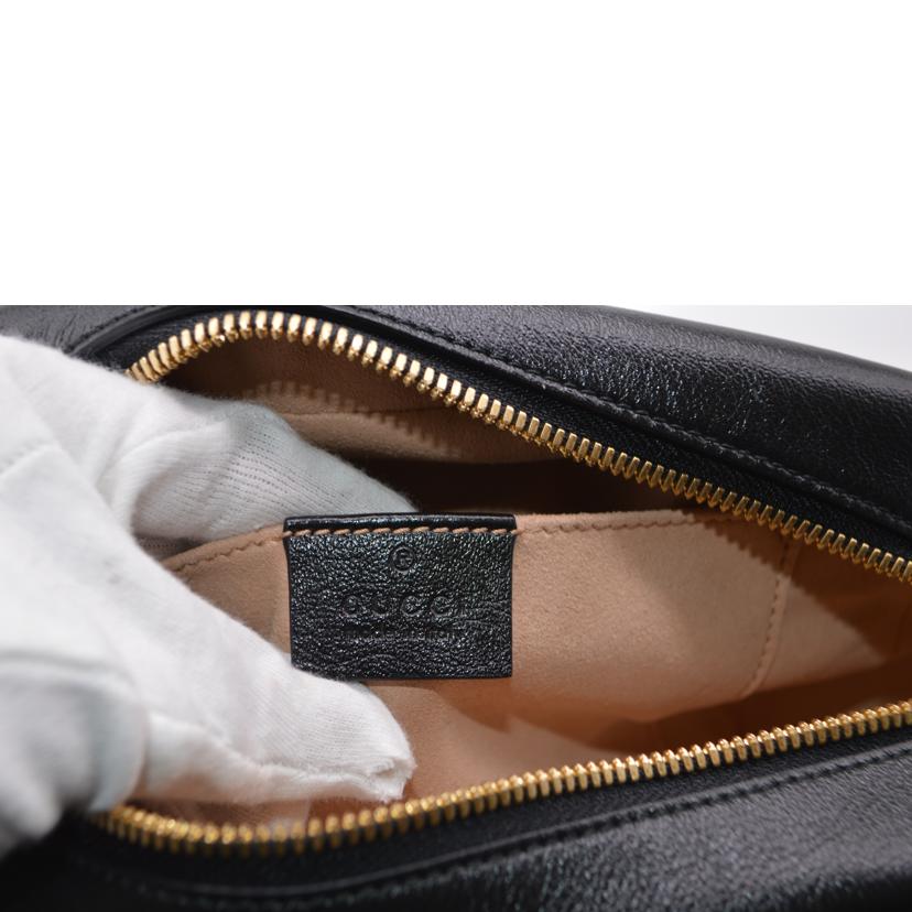 GUCCI グッチ/GGキャンバスマーモントチェーンレザーショルダー/447632//486***/SAランク/89