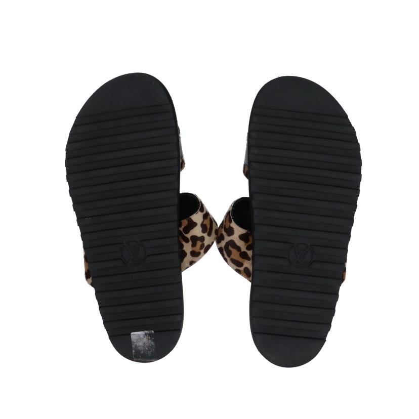 LV ルイヴィトン LOUISVUITTON ヒョウ柄サンダル レディース/LV ヒョウ柄サンダル//SC0***/ABランク/37