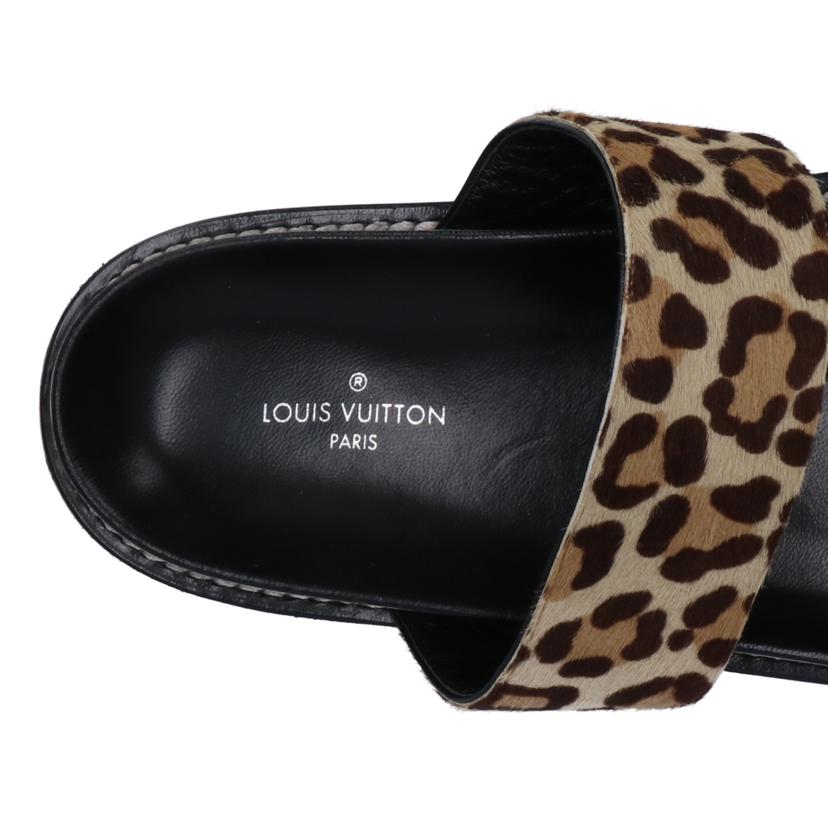 LV ルイヴィトン LOUISVUITTON ヒョウ柄サンダル レディース/LV ヒョウ柄サンダル//SC0***/ABランク/37