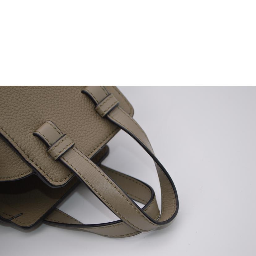 LOEWE ロエベ/ハンモック・ミニ/ソフトグレインカーフ/ローレルグリーン/A5380V07X15-2718//062***/SAランク/89