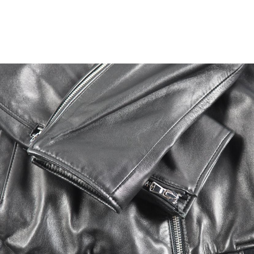 nano universe ナノユニバース/羊革 シングルライダースジャケット/668-9213002//ABランク/79