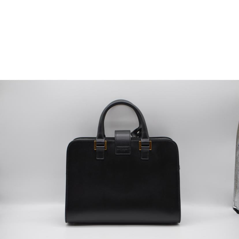 SAINT LAURENT サンローラン/ベイビーカバス・モノグラムカーフ/ノワール/568853//Y02**/Aランク/89