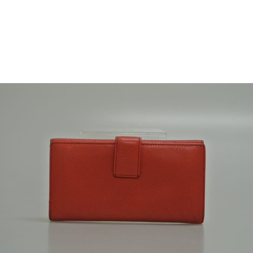 GUCCI グッチ/インターロッキングG/レザー長財布/赤/231843//2067/Bランク/87