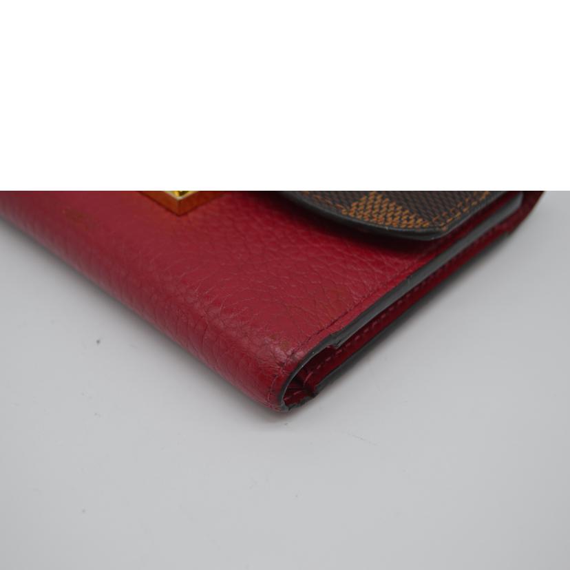 LV ルイヴィトン/ポルトフォイユ・クロワゼット・コンパクト/ダミエ/スリーズ/N60216//MI4***/Aランク/89