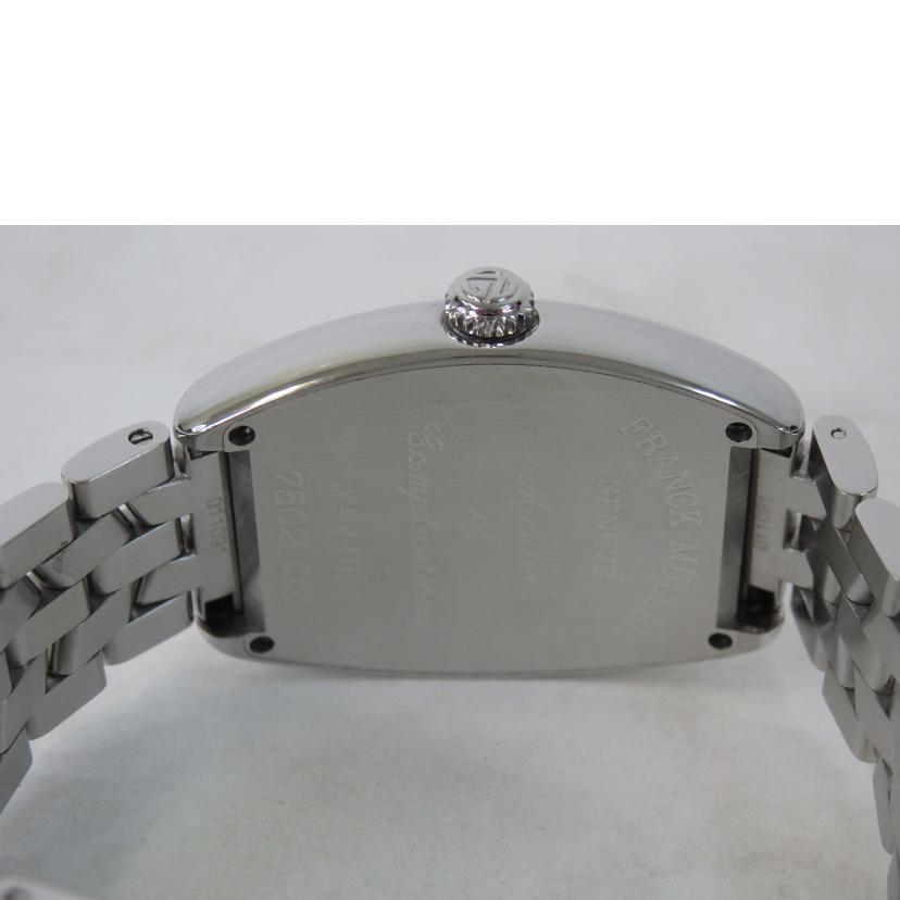 FRANCK MULLER フランク・ミュラー/トノーカーベックス/クォーツ/7502QZ//440*/ABランク/84