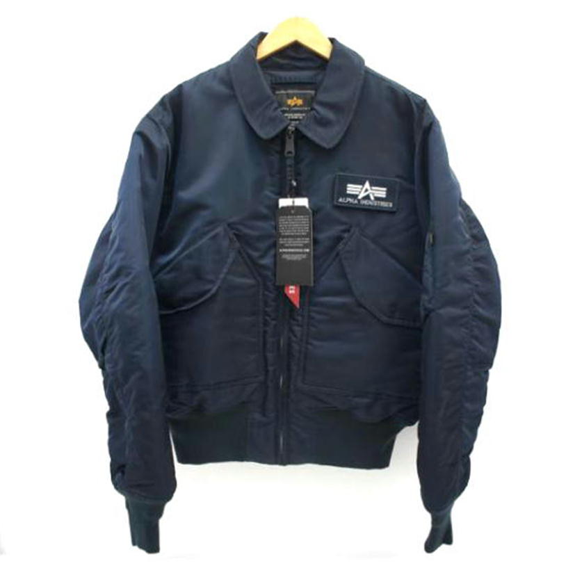 ALPHA INDUSTRIES アルファインダストリーズ/ミリタリージャケット/フライトジャケット/ネイビー/2030-467//SAランク/05