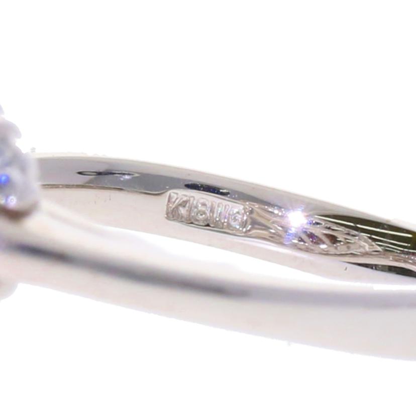 / K18WGダイヤリング0.55/#11.5//Aランク/75