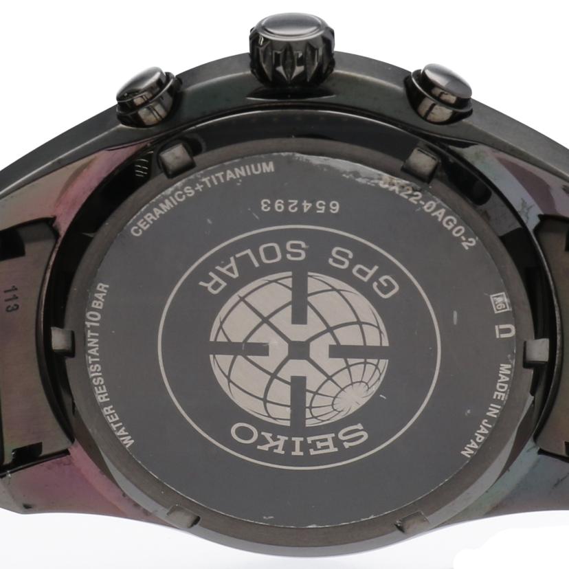 SEIKO セイコー/アストロン/GPS/ソーラー/8Xシリーズ/8X22-0AG0-2//654293/Aランク/75