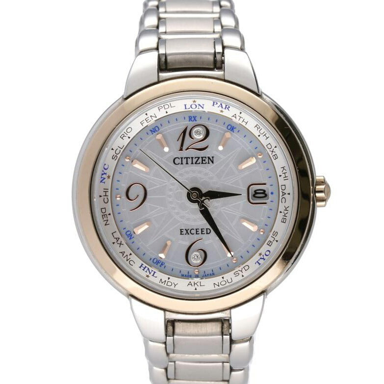 CITIZEN シチズン/レディース腕時計/ソーラー電波/EC1095-54A//491000420/Bランク/75