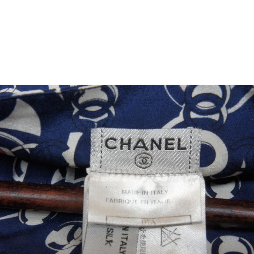 CHANEL シャネル/シルク100%総柄チュニック/P31982V22160//ABランク/92