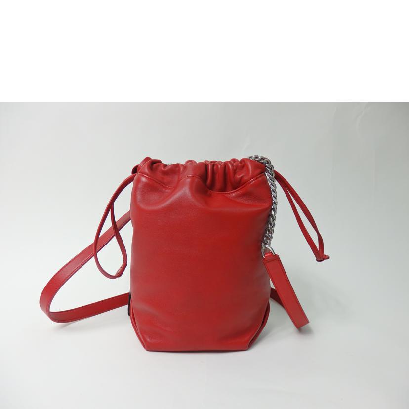 SAINT LAURENT サンローラン/テディ/ショルダーバッグ/赤/583328//0319/Aランク/84
