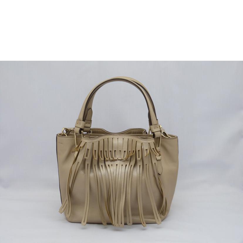 TOD'S トッズ/フリンジフラワーバッグ//ABランク/03