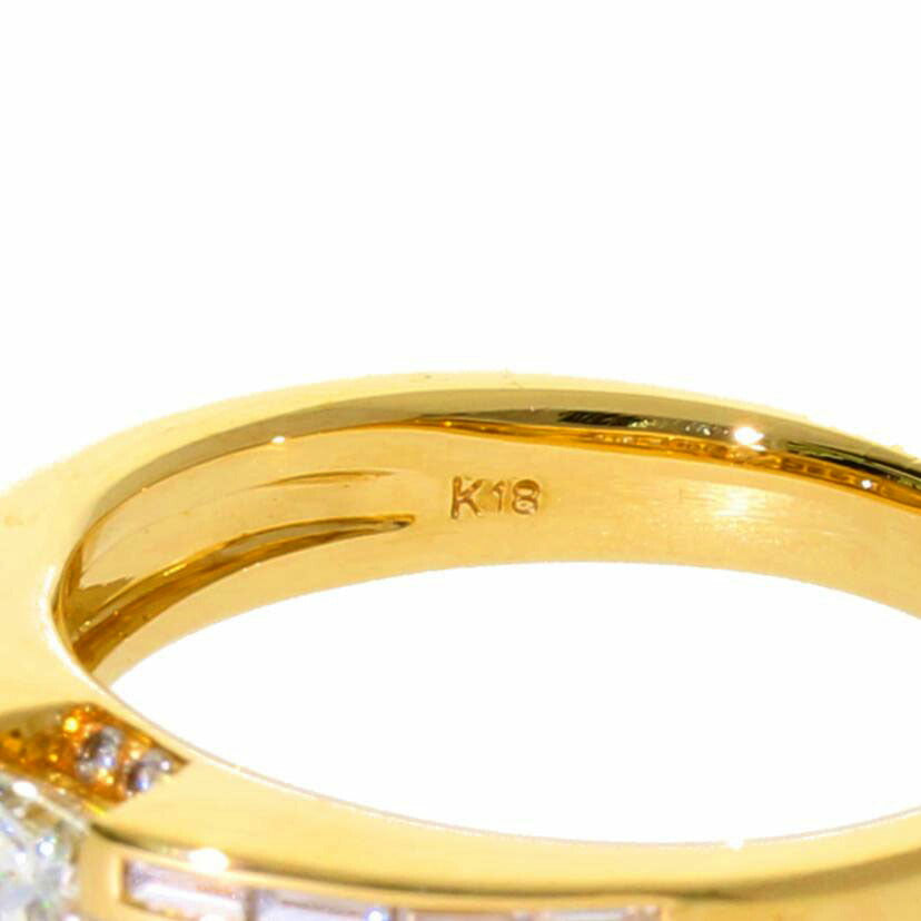 / K18ダイヤリング 0.48/0.66ct//Aランク/75