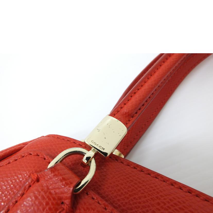 COACH COACH/クロスグレーン レザーミネッタ 2WAYハンドバッグ/F34663//B1592/ABランク/88