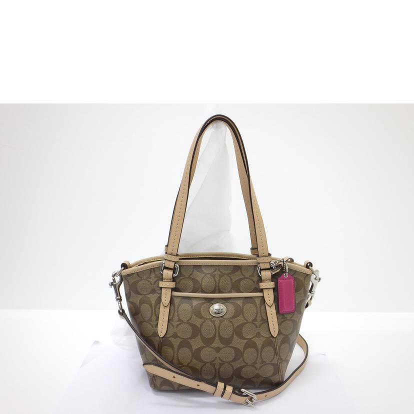 COACH コーチ/2WAYシグネチャーハンドバッグ/F26182//F1395/Bランク/88