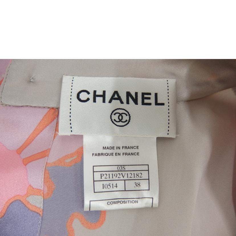 CHANEL シャネル/CHANEL リボンタイシャツ/P21192V12182//ABランク/82