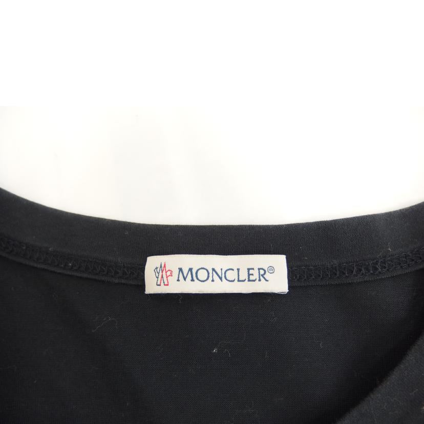 MONCLER モンクレール/MONCLERワッペンロゴTシャツ/ブラック/D10918033000 8390Y//ABランク/82