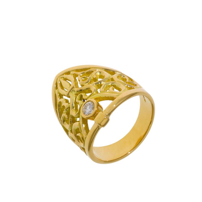 / ◎K18ダイヤリング0.22ct//Aランク/75