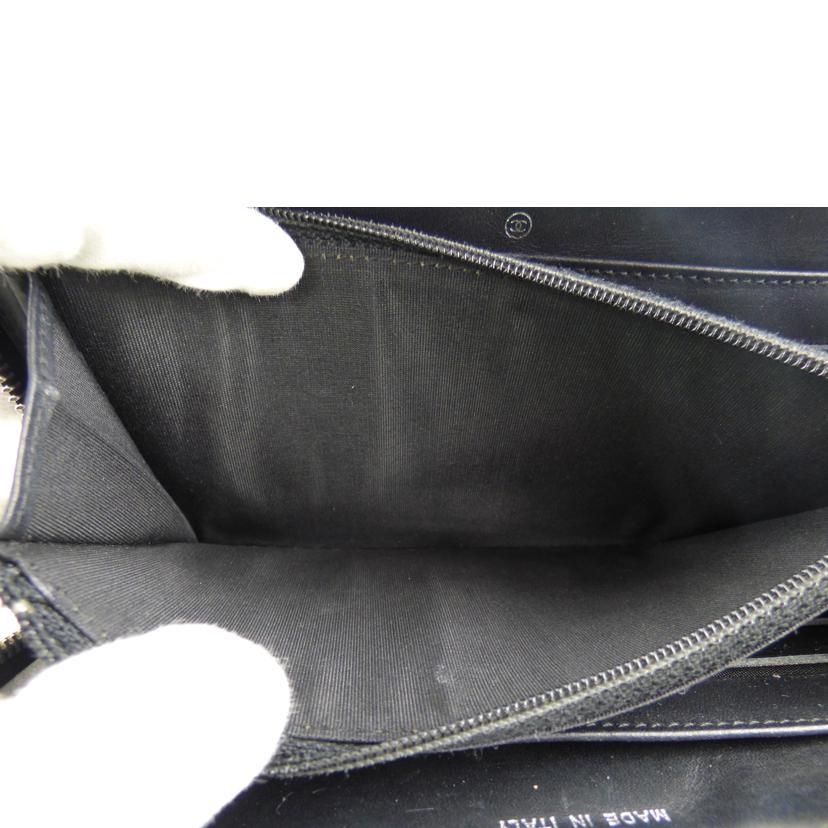 CHANEL シャネル/エナメル ラウンドファスナー長財布//18611010/BCランク/64