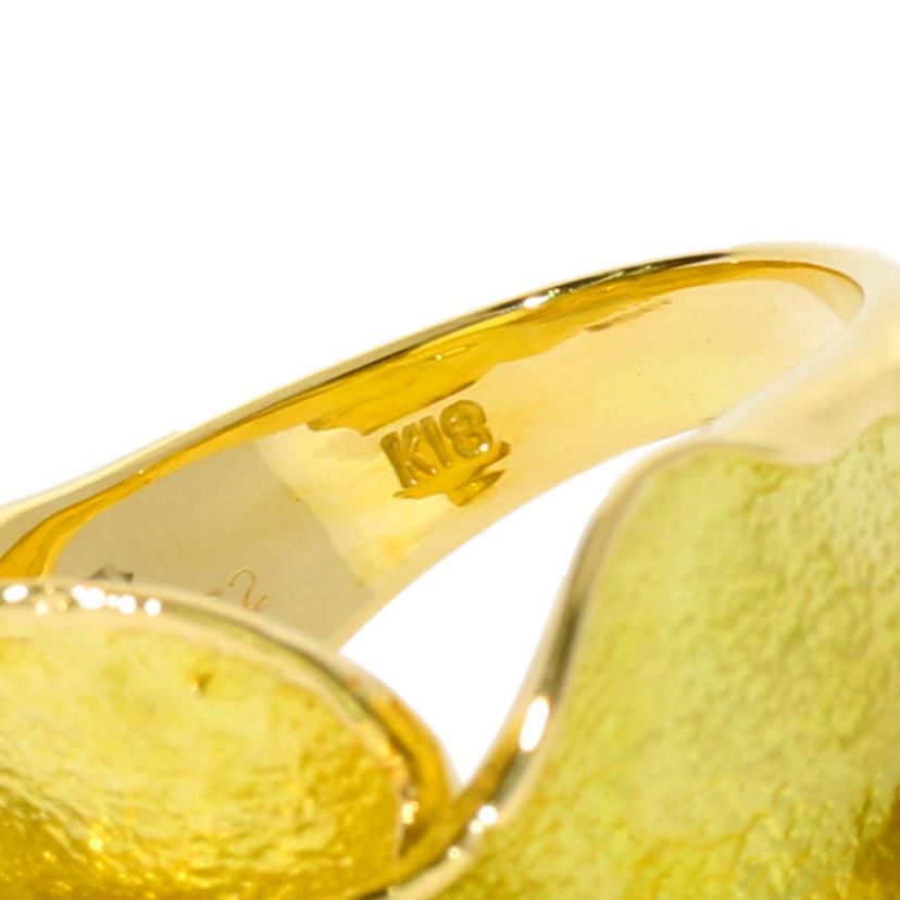 / ◎K18ダイヤリング 0.02ct//Aランク/75