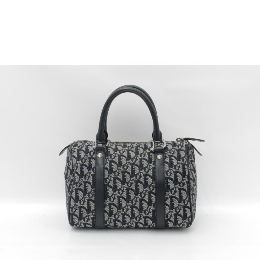 ChristianDior クリスチャンディオール/トロッターミニボストン/ブラック//BO0015/ABランク/69