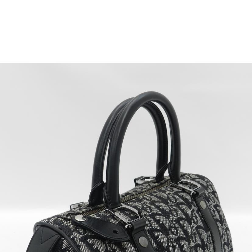 ChristianDior クリスチャンディオール/トロッターミニボストン/ブラック//BO0015/ABランク/69