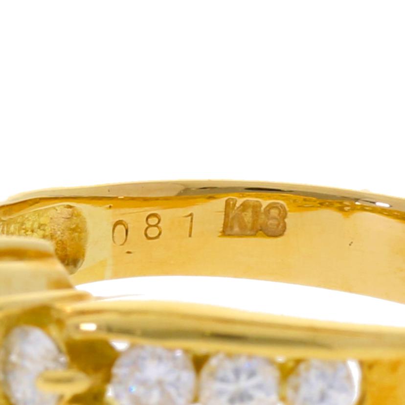 /K18ダイヤR 0.81/#15//Aランク/75