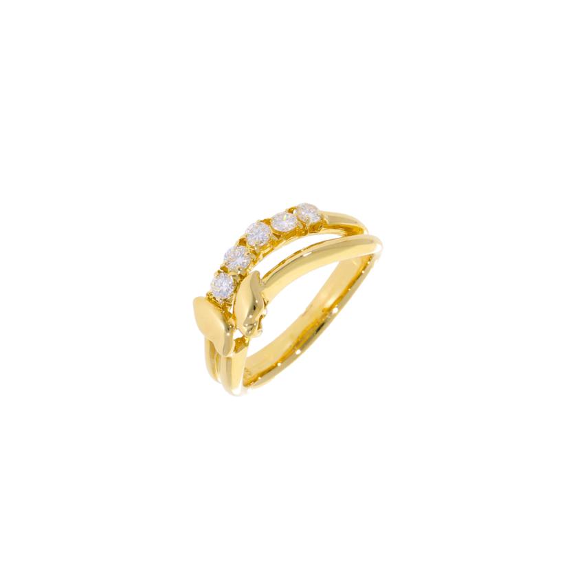 / K18ダイヤリング 0.23ct//Aランク/75