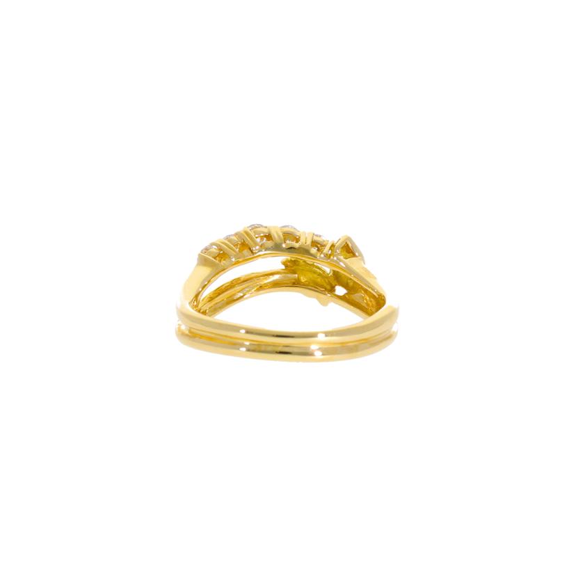 / K18ダイヤリング 0.23ct//Aランク/75