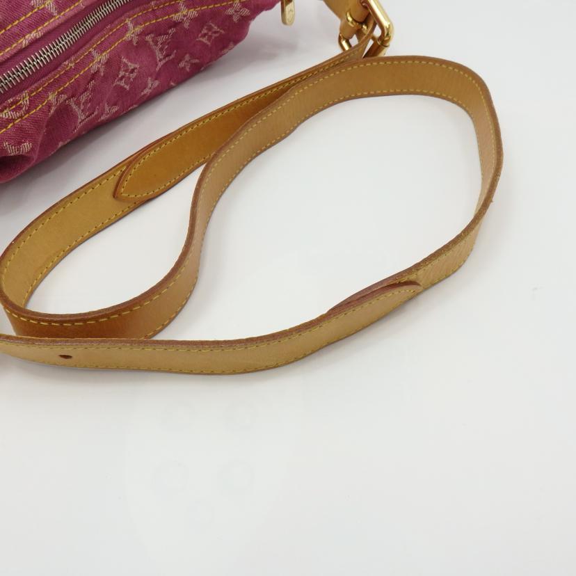 LV ルイヴィトン/バギーGM/モノグラム・デニム/フーシャ/M95210//FL0***/Bランク/77