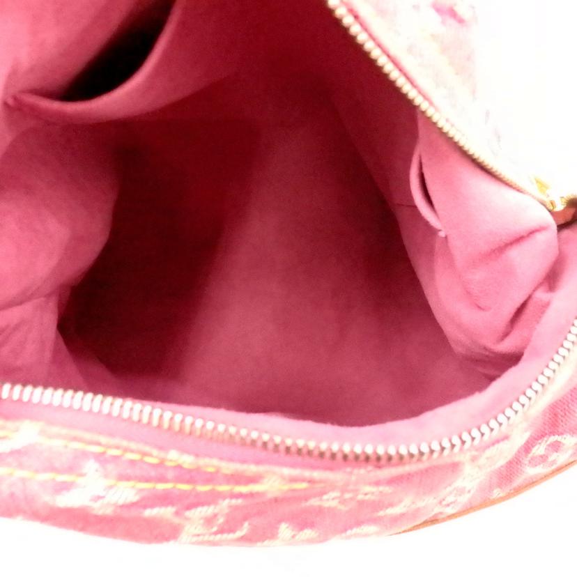 LV ルイヴィトン/バギーGM/モノグラム・デニム/フーシャ/M95210//FL0***/Bランク/77