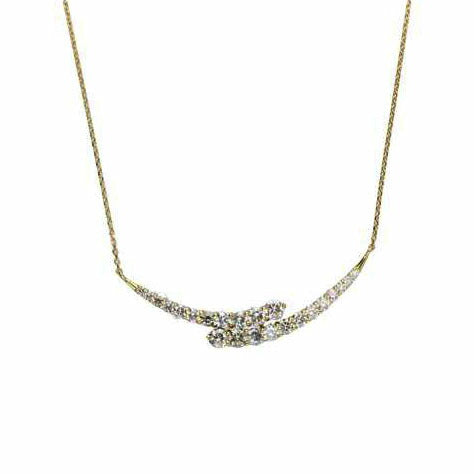/ K18ダイヤネックレス 1.00ct//Aランク/75