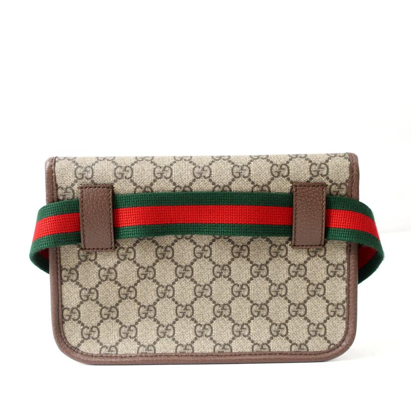 GUCCI グッチ/GGスプリーム ベルトバッグ ボディバッグ 斜め掛けバッグ ウエストポーチ/493930//Aランク/65