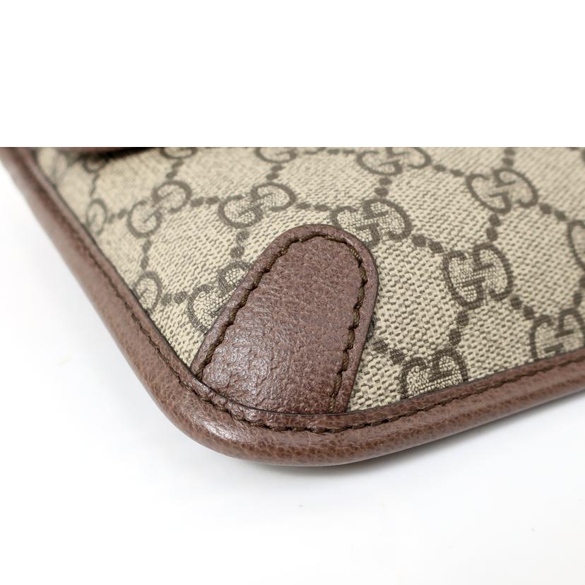 GUCCI グッチ/GGスプリーム ベルトバッグ ボディバッグ 斜め掛けバッグ ウエストポーチ/493930//Aランク/65