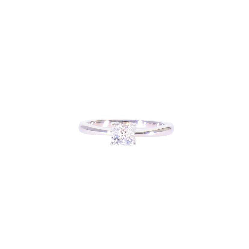 / タサキ/K18WGダイヤリング 0.18ct//Aランク/75