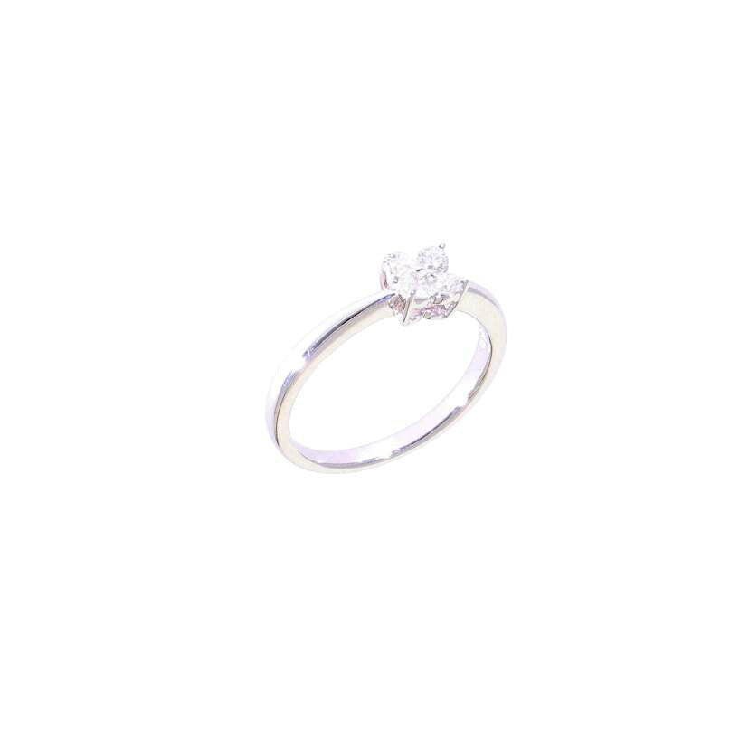 / タサキ/K18WGダイヤリング 0.18ct//Aランク/75