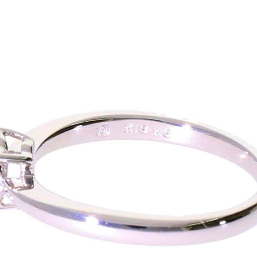 / タサキ/K18WGダイヤリング 0.18ct//Aランク/75