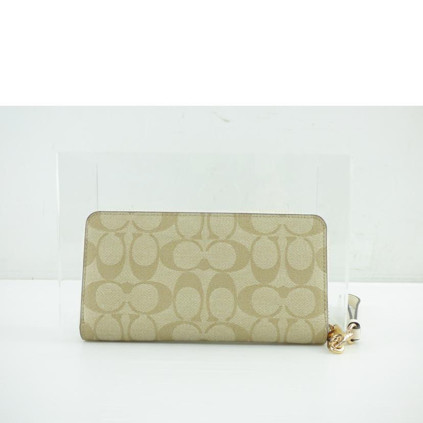 COACH コーチ/ラウンドファスナー長財布/C4452//M2154/Aランク/64