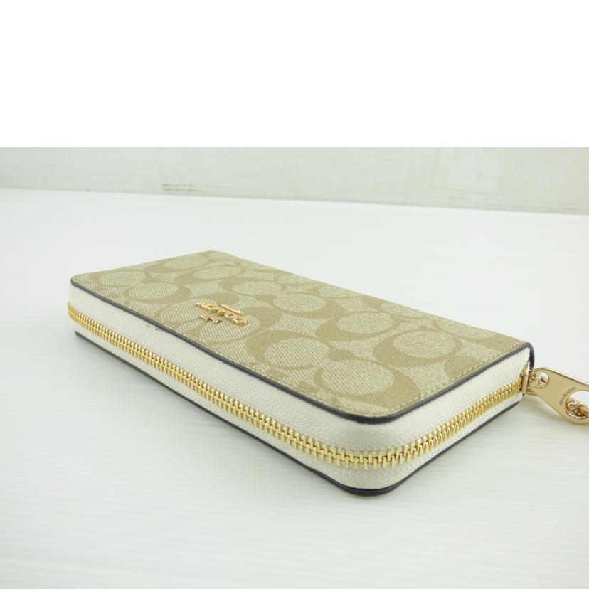 COACH コーチ/ラウンドファスナー長財布/C4452//M2154/Aランク/64