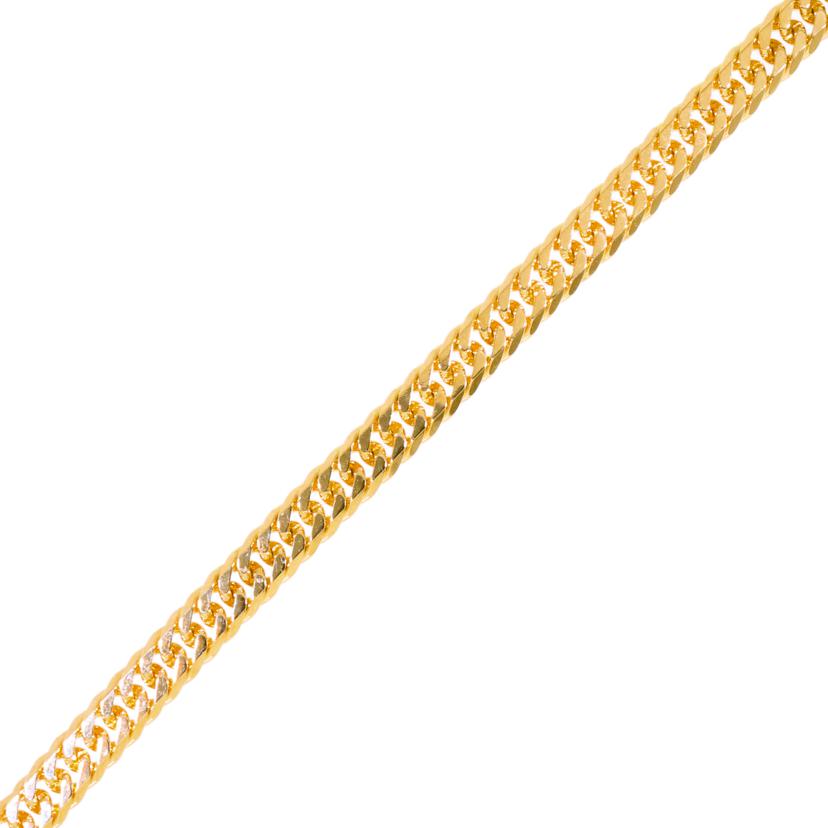/ K18喜平6面Wブレスレット10g/18㎝//Aランク/75